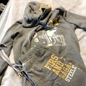 Victoria secrets Steeler Sweat set